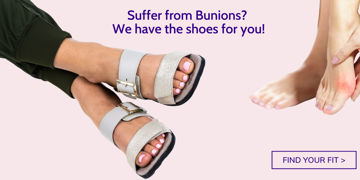Bunion clearance alignment sandals
