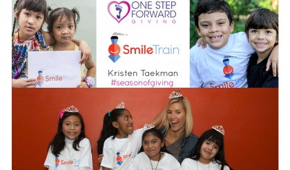 Therafit Shoe Partners with Smile Train for its “Season of Giving” Campaign with Fashion and Lifestyle Blogger and Entrepreneur, Kristen Taekman