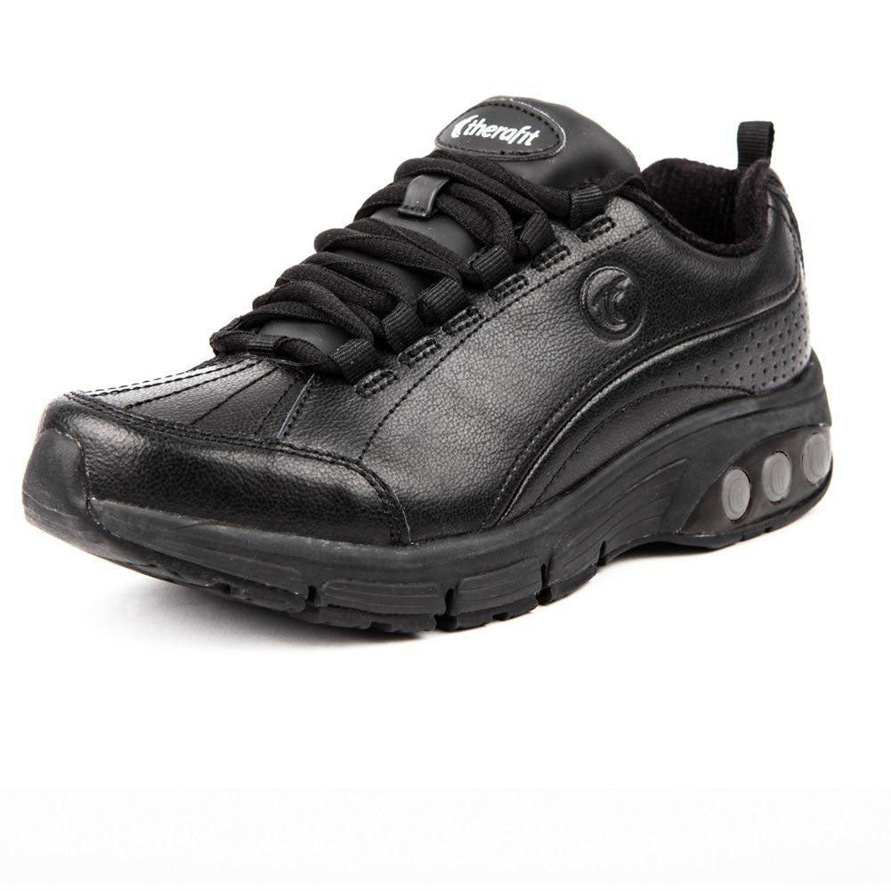 Kathy Women's Slip Resistant Leather Athletic Shoe