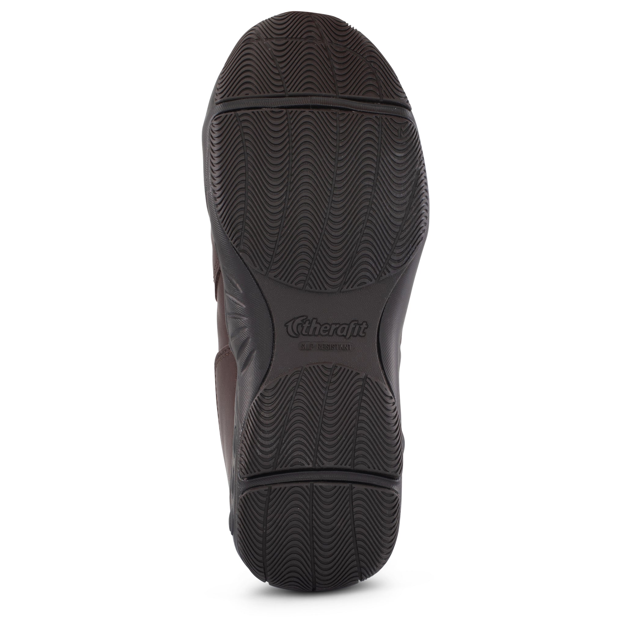 Black 7.5 Men's Slip-Resistant Hook and Loop Work Shoes